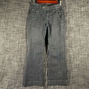 TAVERNITI Womens Jeans Pants Deauville 22 Denim Trousers Waist 25" #717